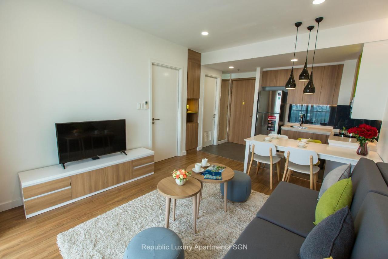 Republic Suites Ho Chi Minh-staden Exteriör bild